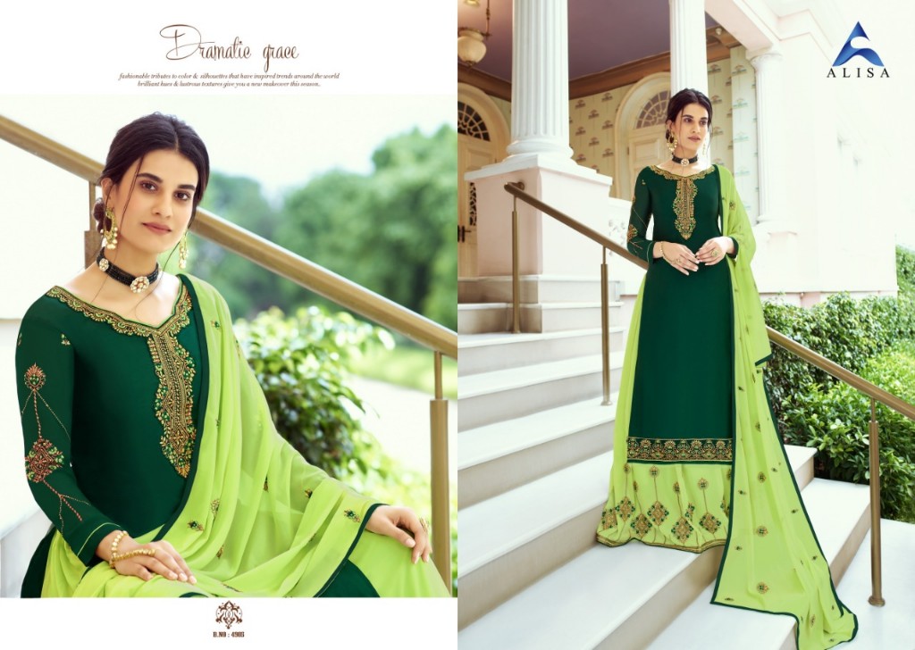 Alisa Presents  Kiara Vol  4  Designer Salwar Suit