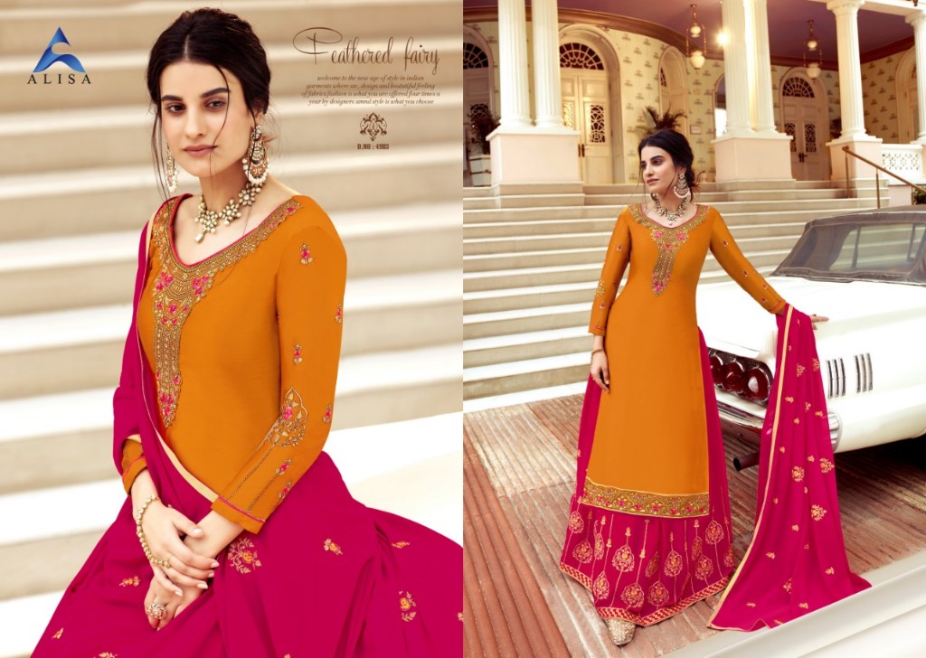 Alisa Presents  Kiara Vol  4  Designer Salwar Suit