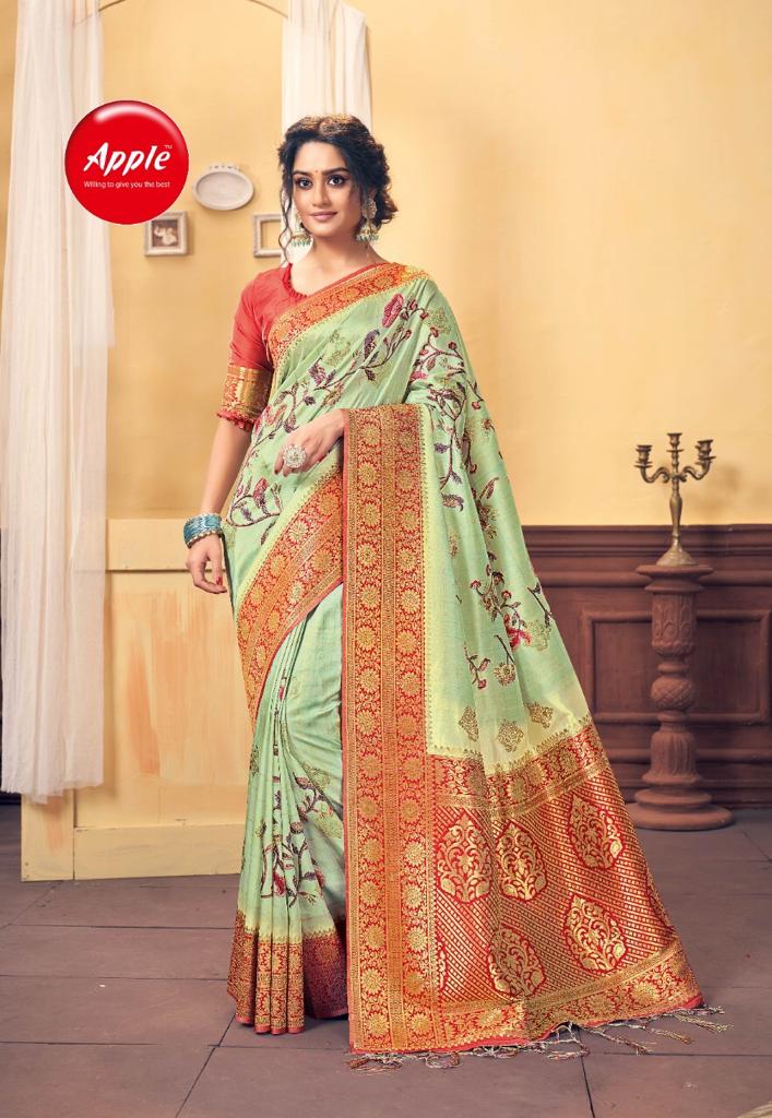 Virasat Vol 47 Royal Meena Heavy Rich Pallu Reception Wear Silk Sarees  Collection Catalog