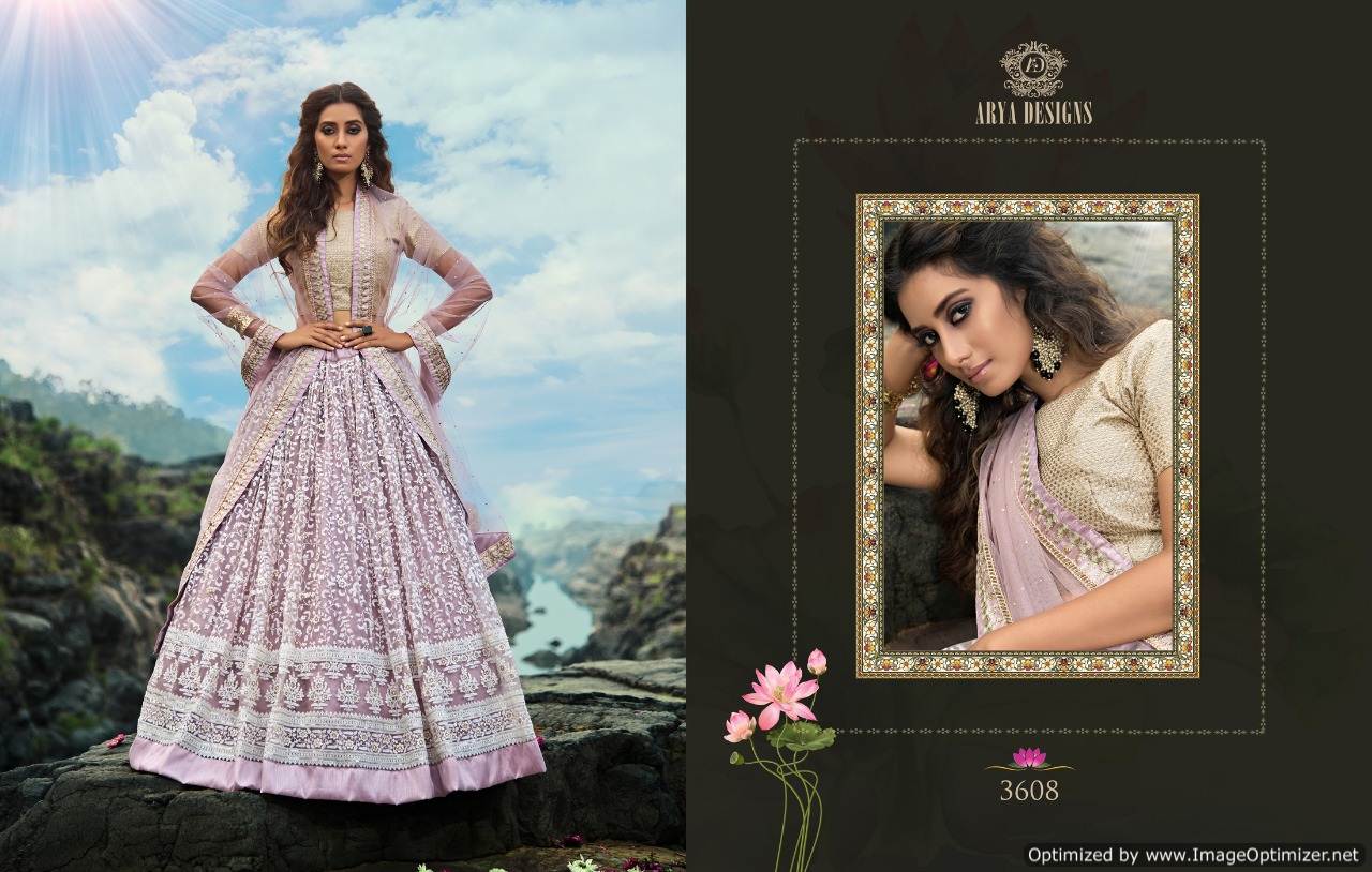 Arya Presents Euphoria 4 Heavy Wedding Wear Designer Lehenga Collection