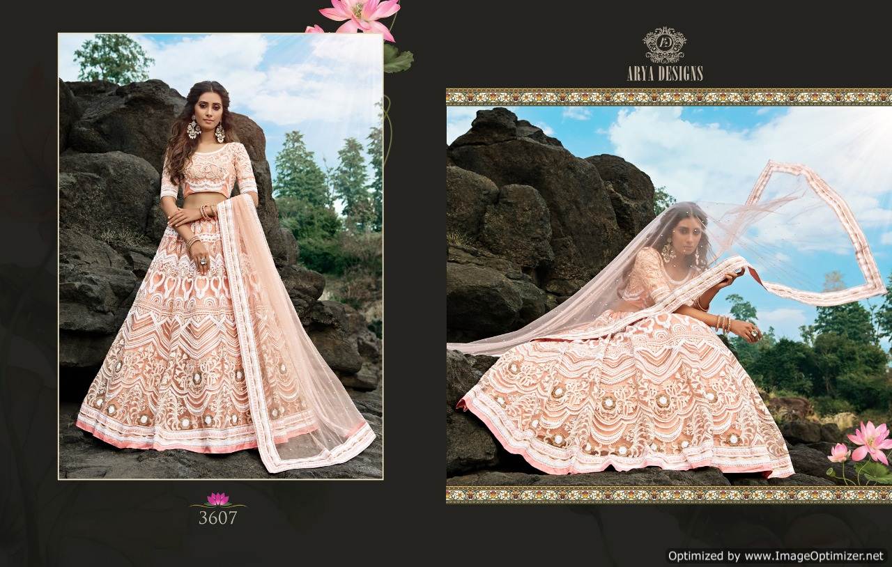 Arya Presents Euphoria 4 Heavy Wedding Wear Designer Lehenga Collection