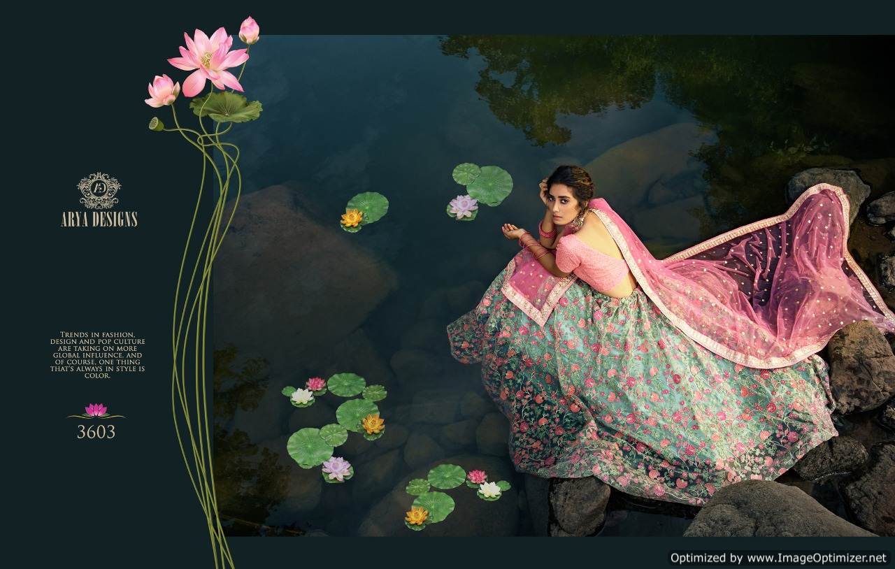 Arya Presents Euphoria 4 Heavy Wedding Wear Designer Lehenga Collection