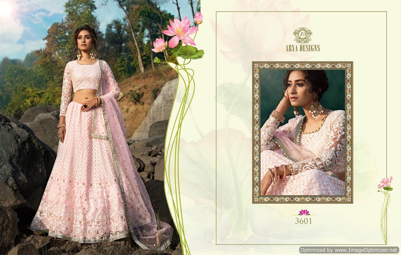 Arya Presents Euphoria 4 Heavy Wedding Wear Designer Lehenga Collection