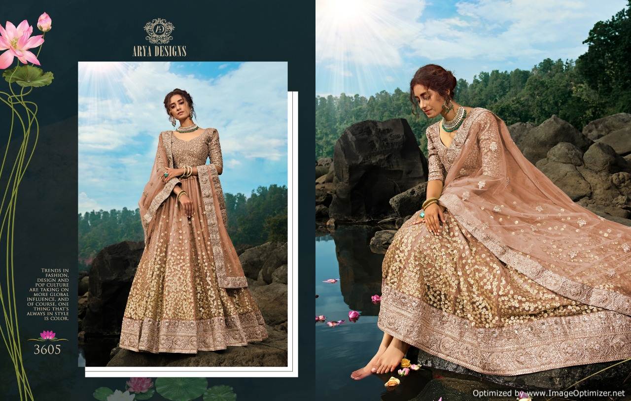 Arya Presents Euphoria 4 Heavy Wedding Wear Designer Lehenga Collection