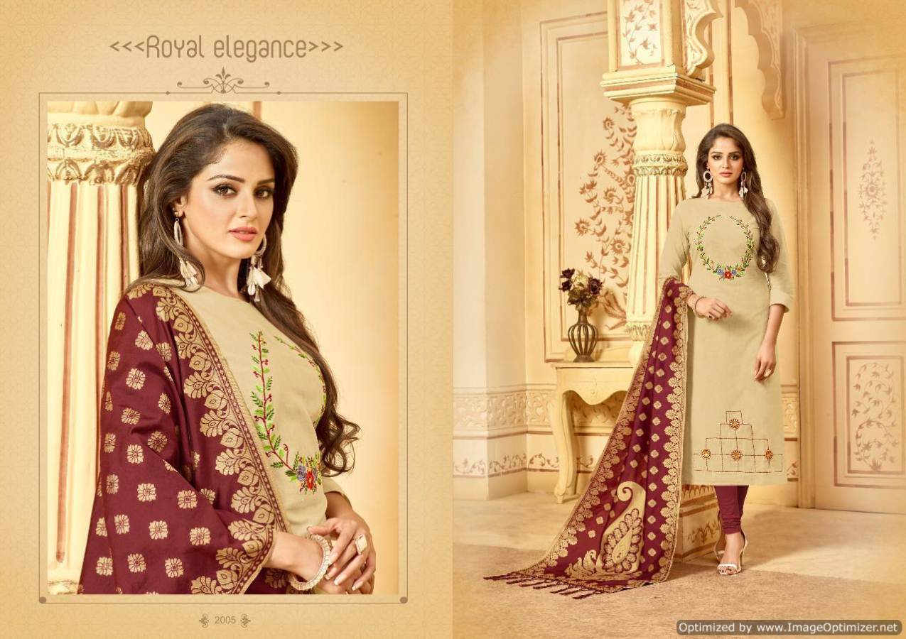 Avc Presents  Bansuri  Designer Dress Material