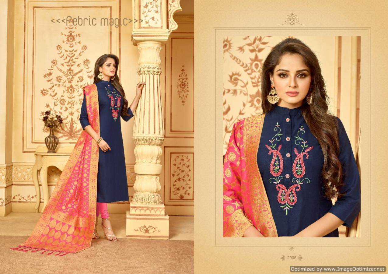 Avc Presents  Bansuri  Designer Dress Material