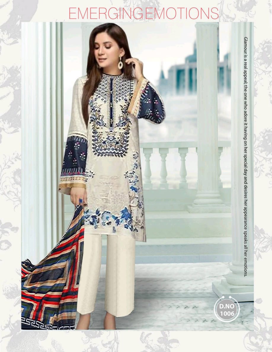 Baroque Lawn Collection 2020 Karachi Dress Material