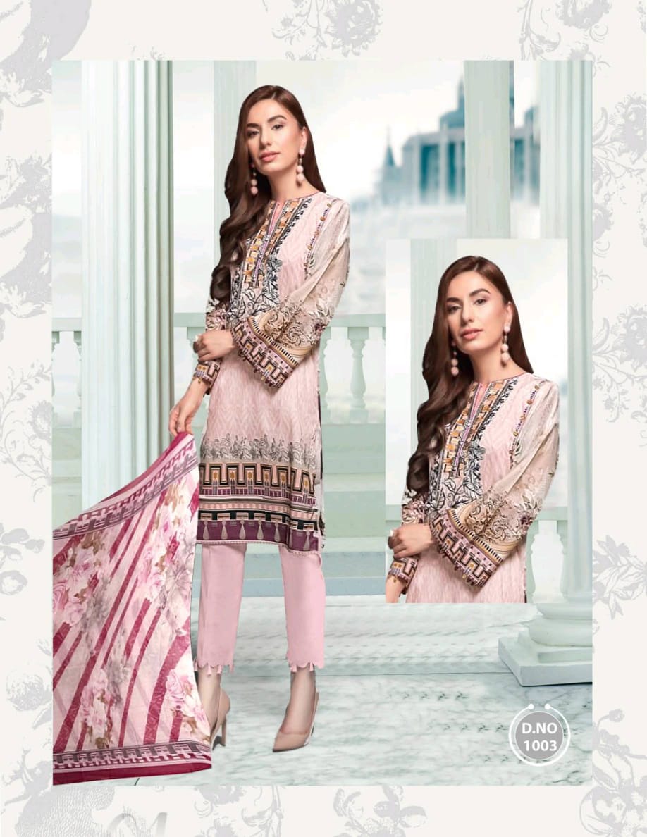 Baroque Lawn Collection 2020 Karachi Dress Material