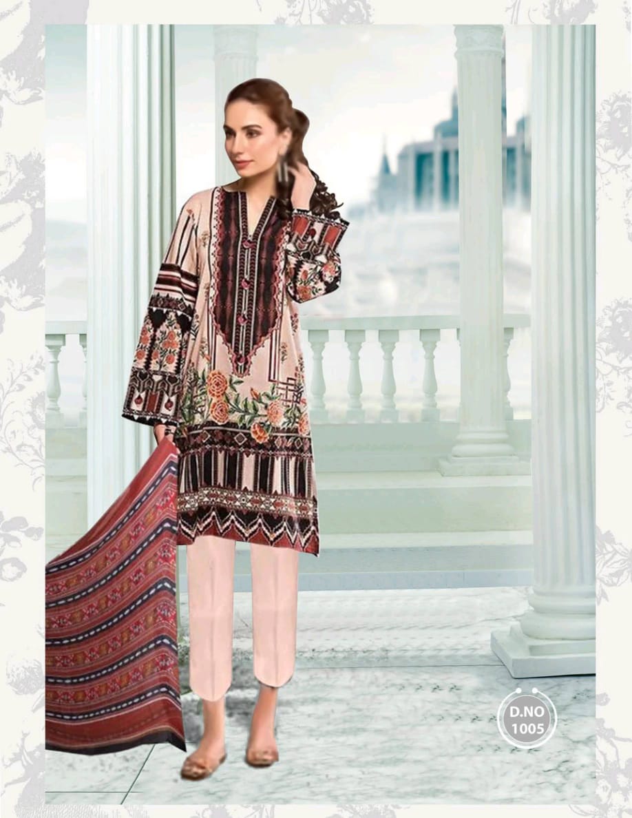 Baroque Lawn Collection 2020 Karachi Dress Material