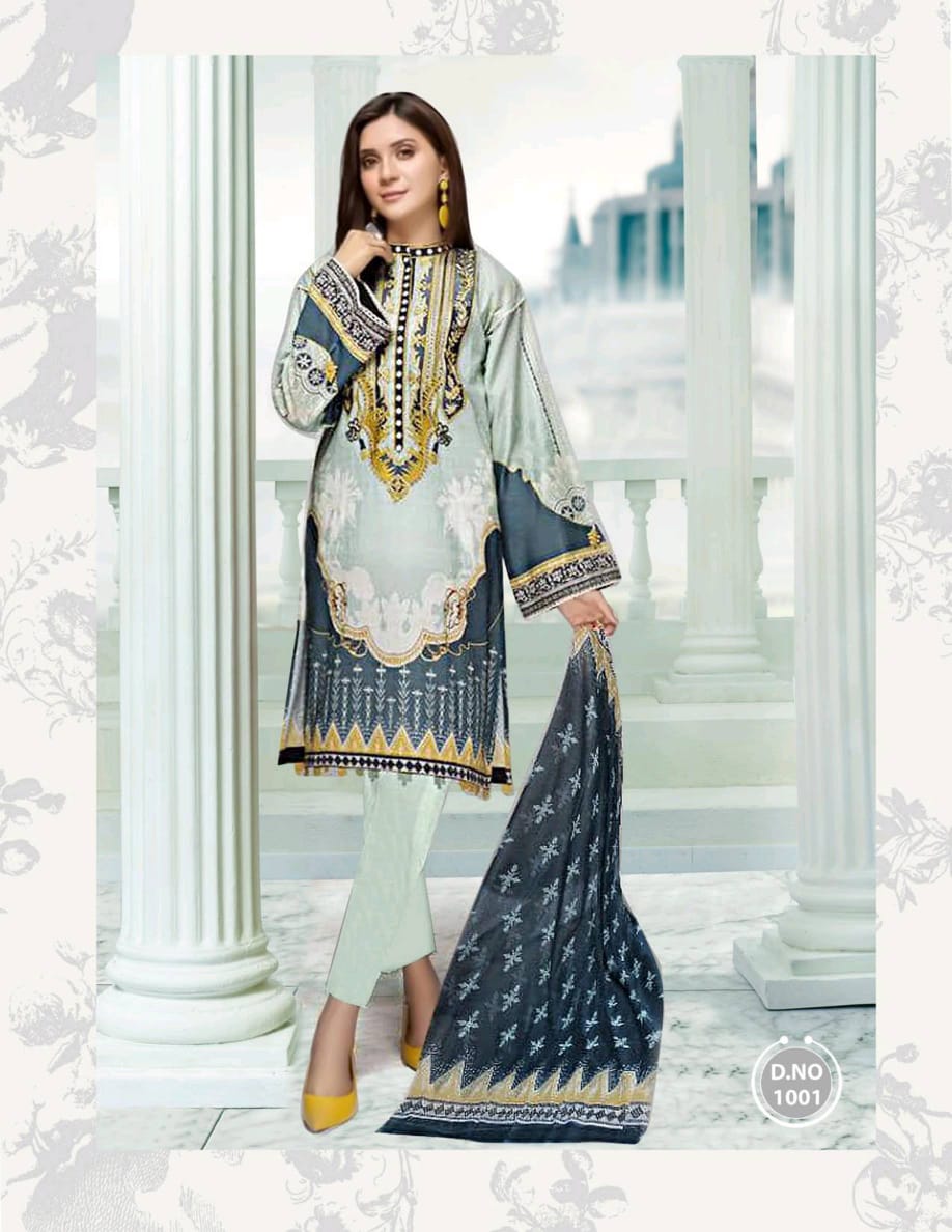 Baroque Lawn Collection 2020 Karachi Dress Material