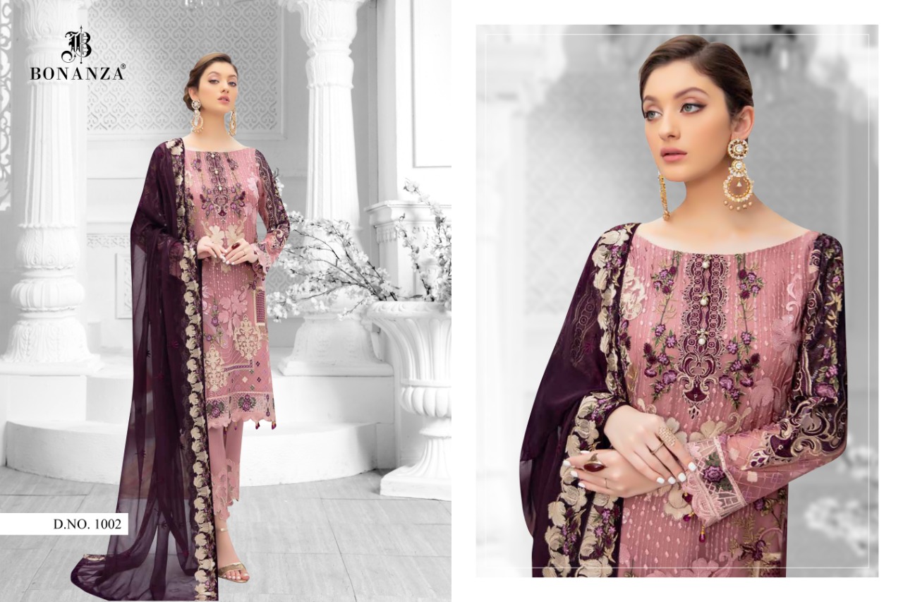 Bonanza Presents Allifa Vol 1  Pakistani Suits Collection.