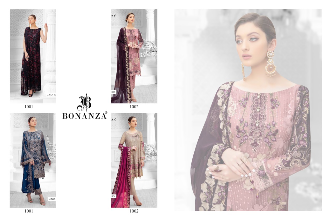 Bonanza Presents Allifa Vol 1  Pakistani Suits Collection.