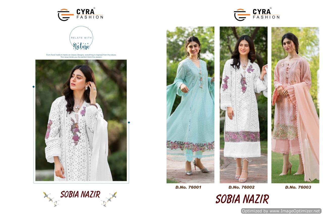 Cyra  Presents Sobia Nazir Vol 1  Pakistani Suits