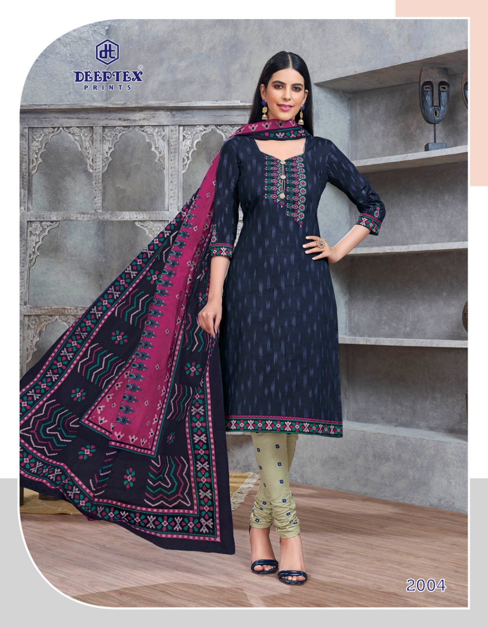 Deeptex Presents Anushka 2 Pure Cotton Printed Dress Material