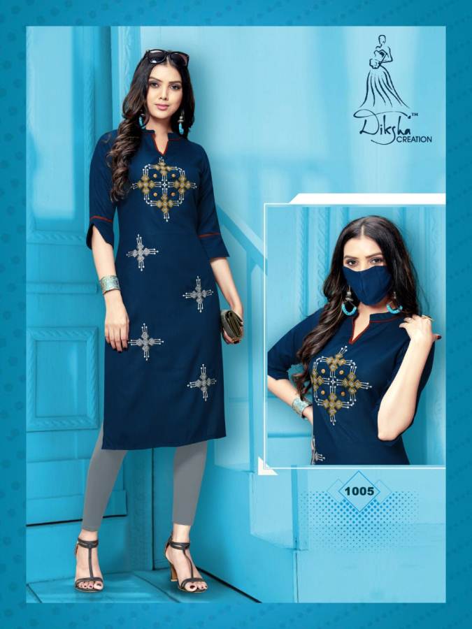 Diksha  Presents Livaa  Vol 1  Daily Wear Kurti Collection