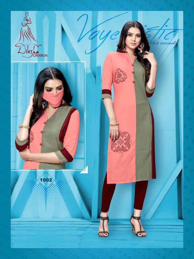 Diksha  Presents Livaa  Vol 1  Daily Wear Kurti Collection