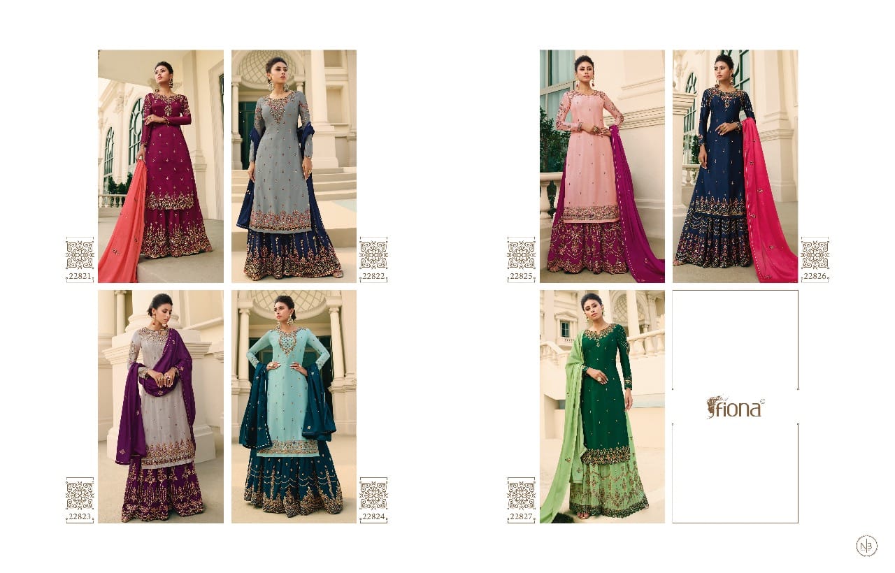 Fiona Presents Noorie Vol 12  Designer  Salwar Suits