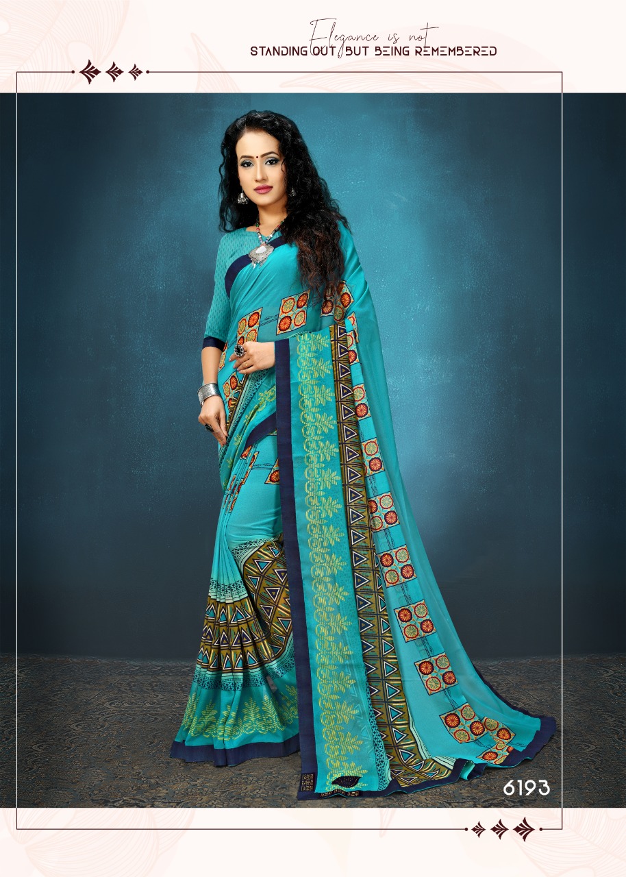 Haytee Presents  Colors Vol  46  Printed Saree Collection