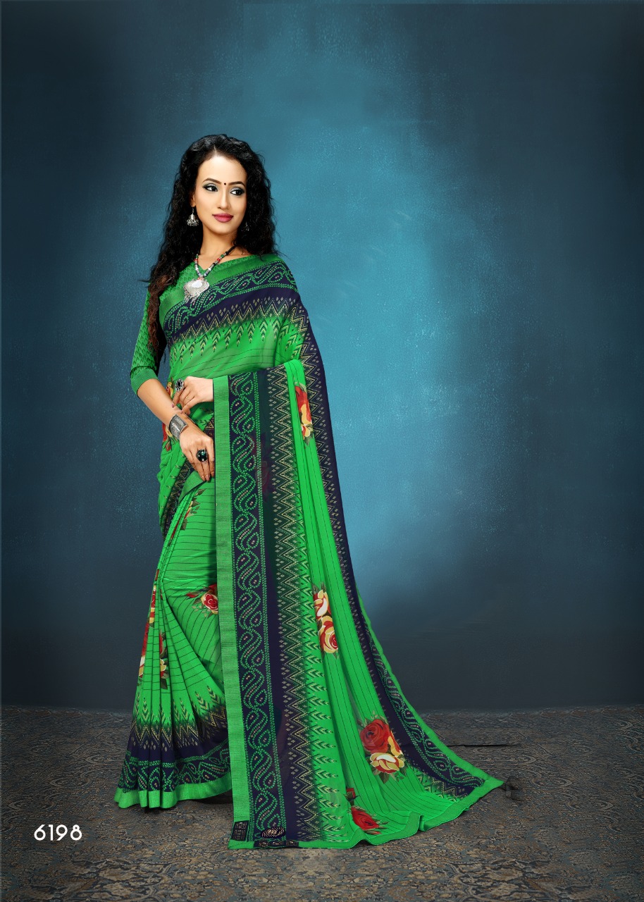 Haytee Presents  Colors Vol  46  Printed Saree Collection