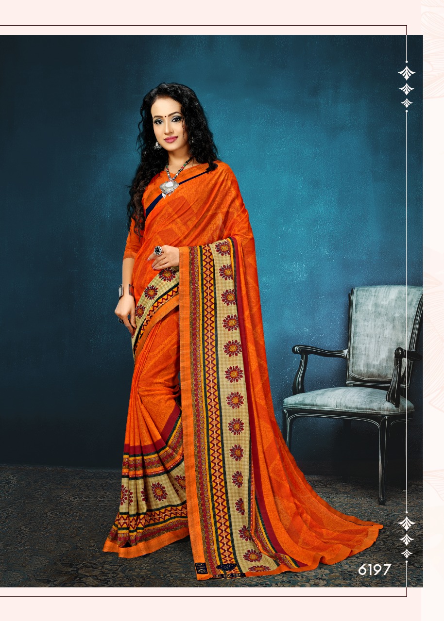 Haytee Presents  Colors Vol  46  Printed Saree Collection