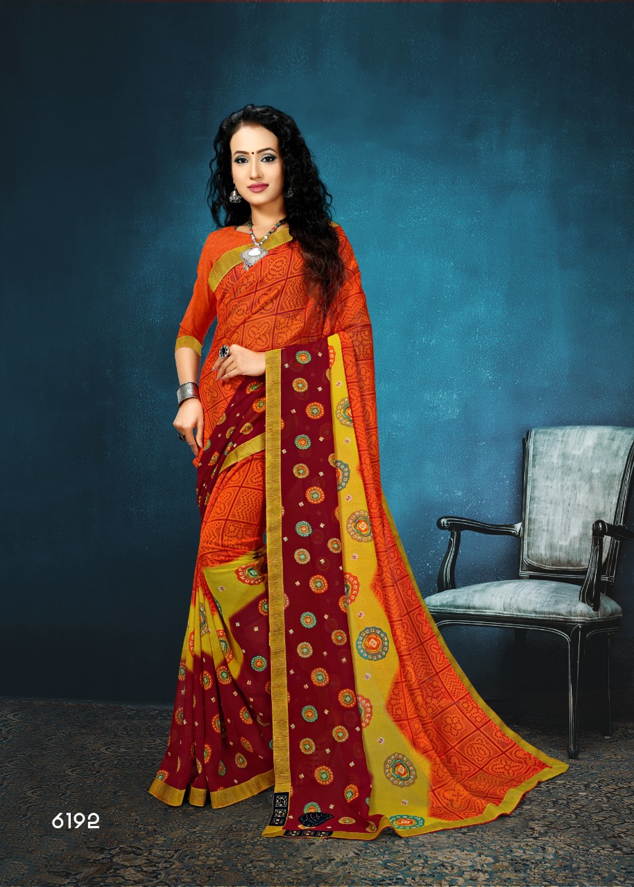 Haytee Presents  Colors Vol  46  Printed Saree Collection