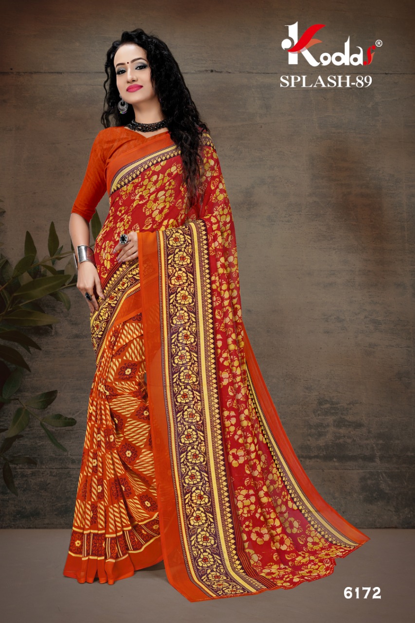 Haytee Presents  Splash  Vol 89  Printed Saree Collection