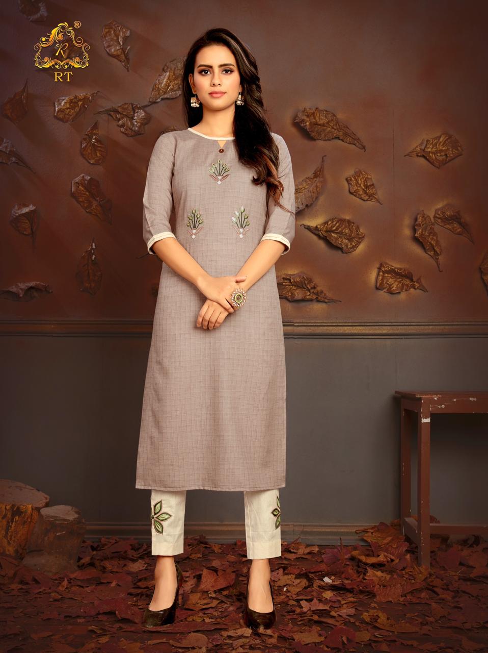 Rijya Present Panthouse Kurti With Pants