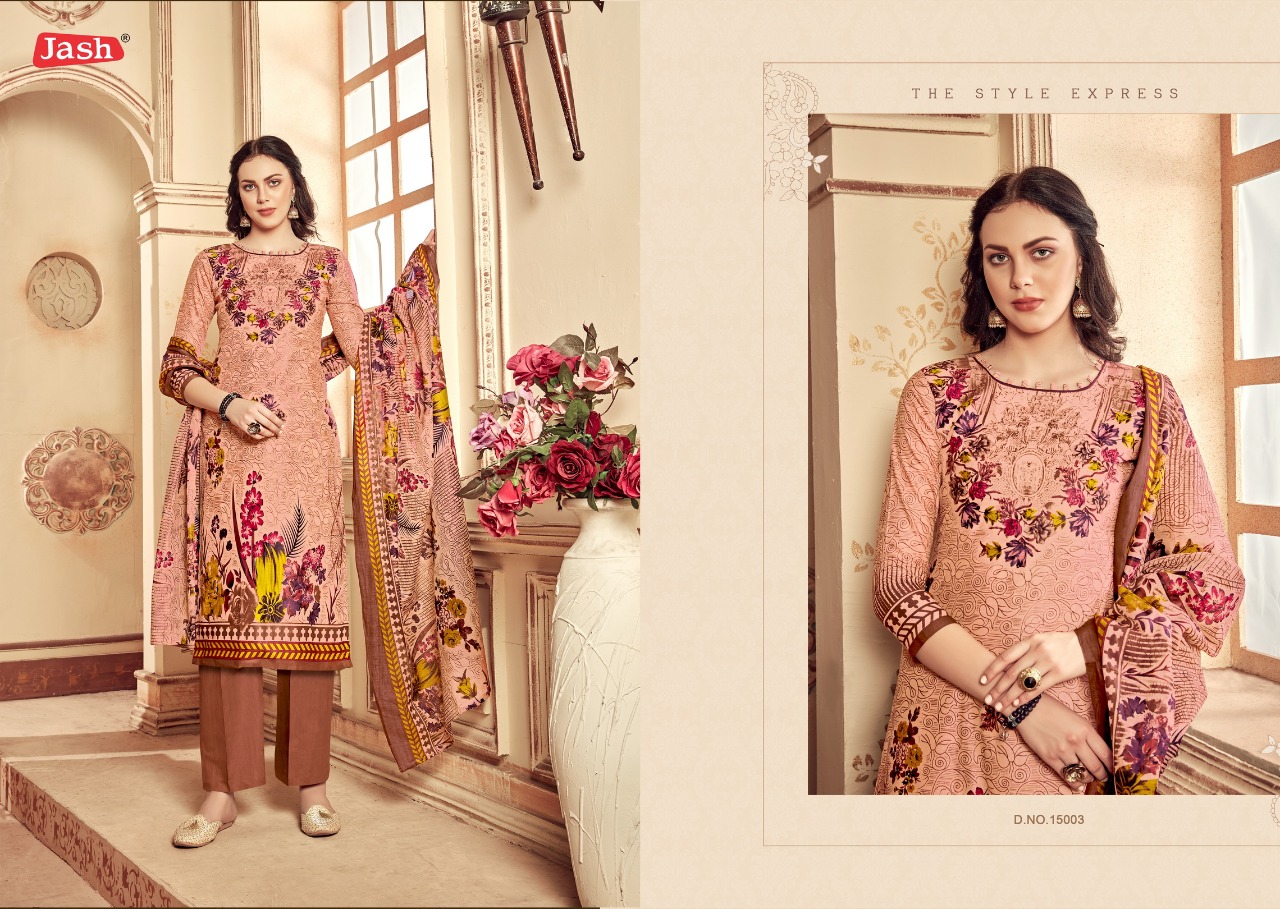 Jash Presents Kusum 15 Pure Cotton Printed Dress Material