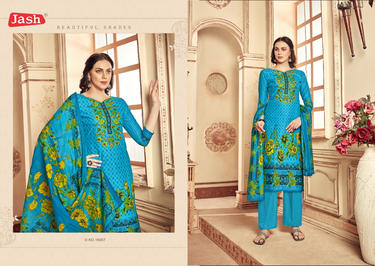 Jash Presents Kusum 15 Pure Cotton Printed Dress Material