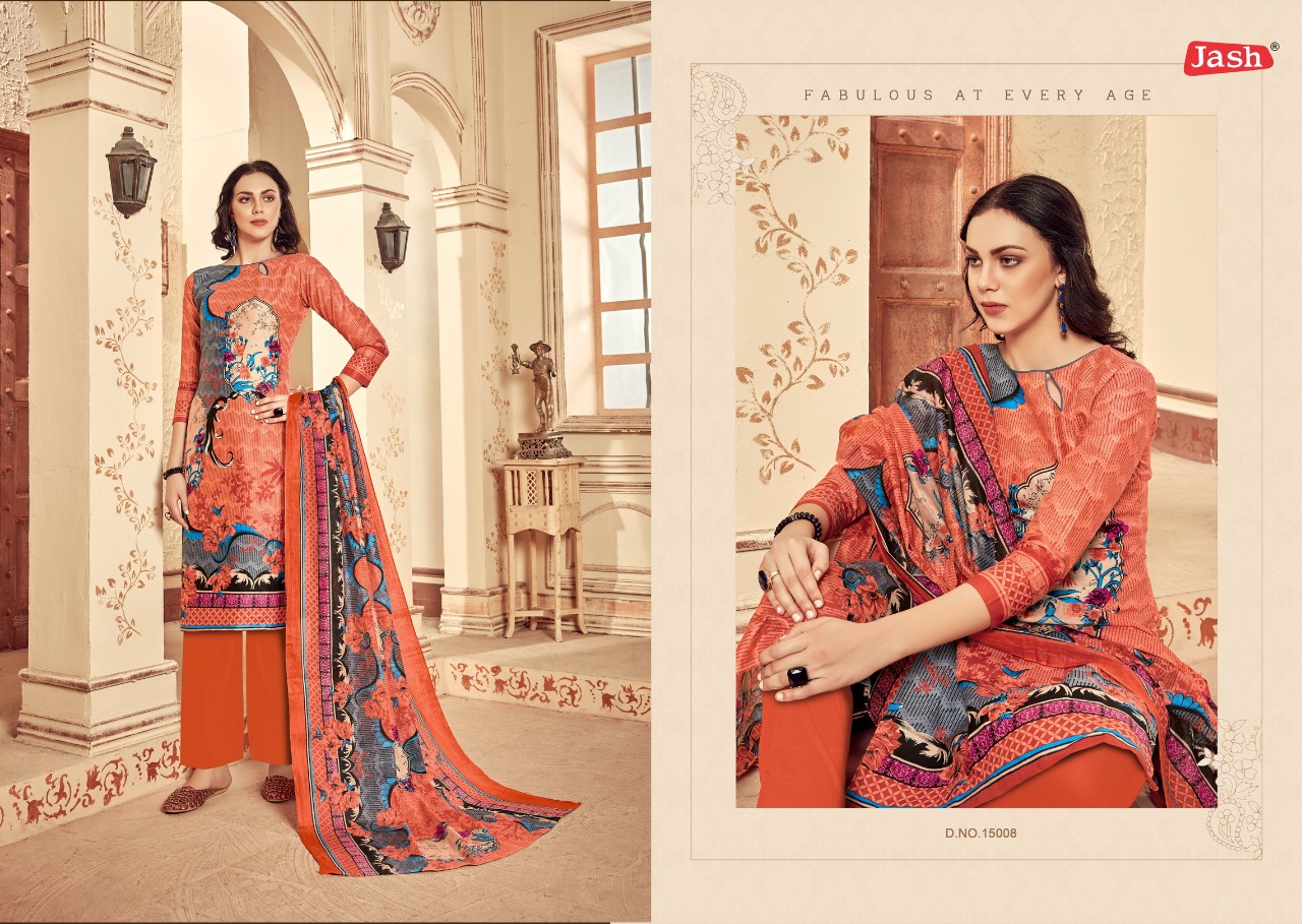 Jash Presents Kusum 15 Pure Cotton Printed Dress Material