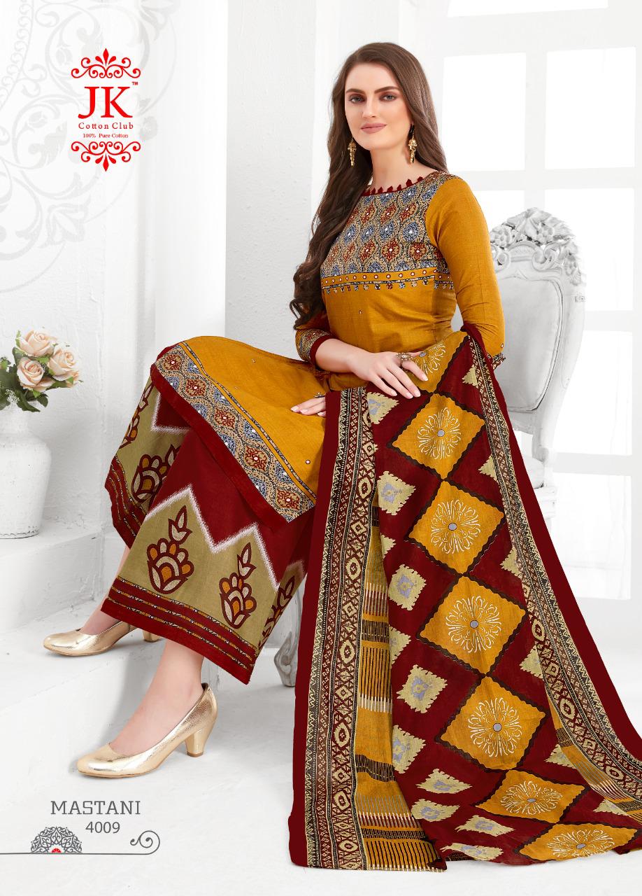 Jk Presents Mastani Vol 4  Printed Dress Material