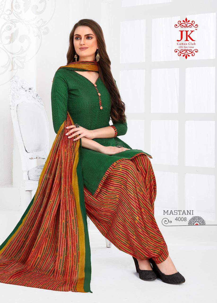 Jk Presents Mastani Vol 4  Printed Dress Material