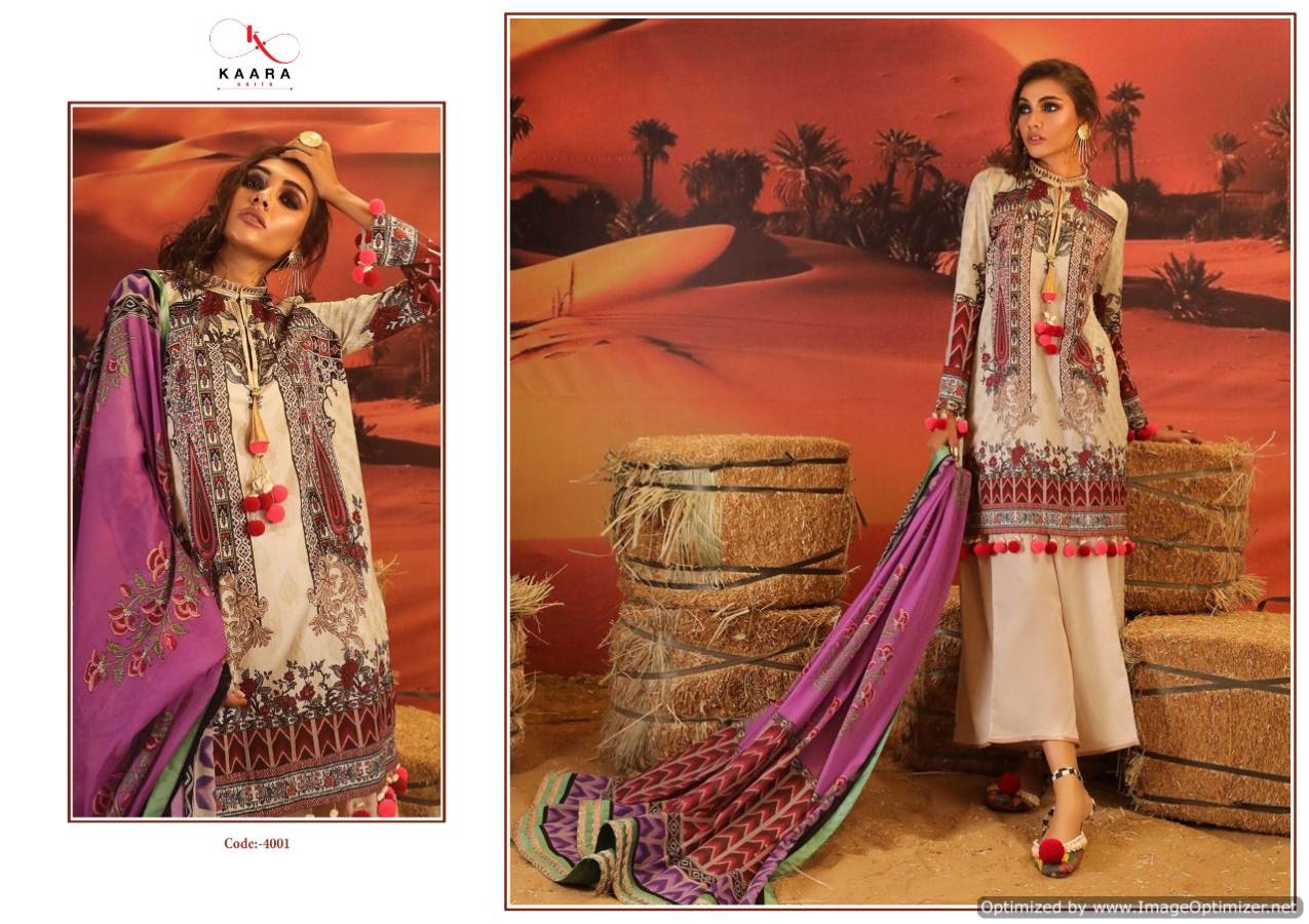 Kaara  Presents Sana Safinaz  Designer Dress Material