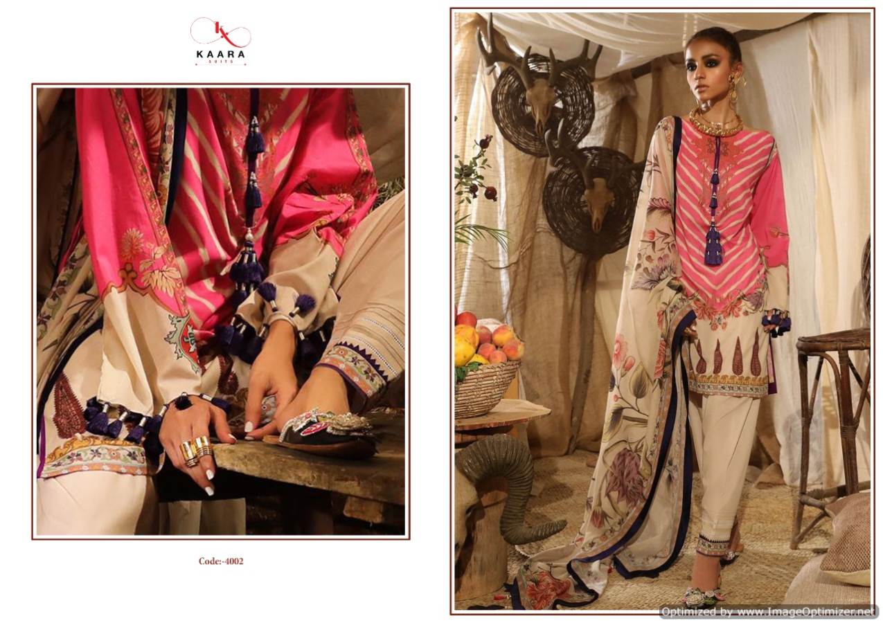 Kaara  Presents Sana Safinaz  Designer Dress Material