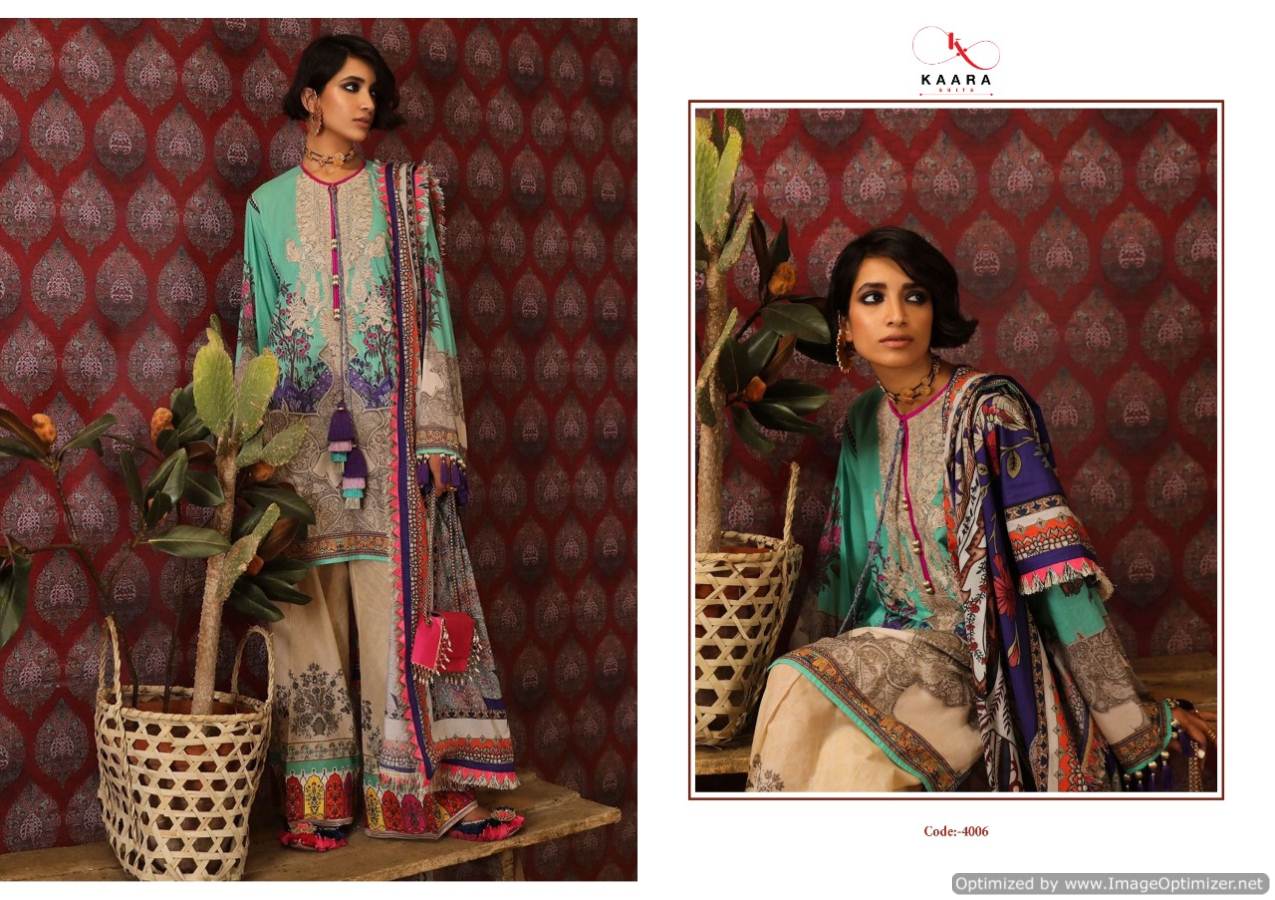 Kaara  Presents Sana Safinaz  Designer Dress Material