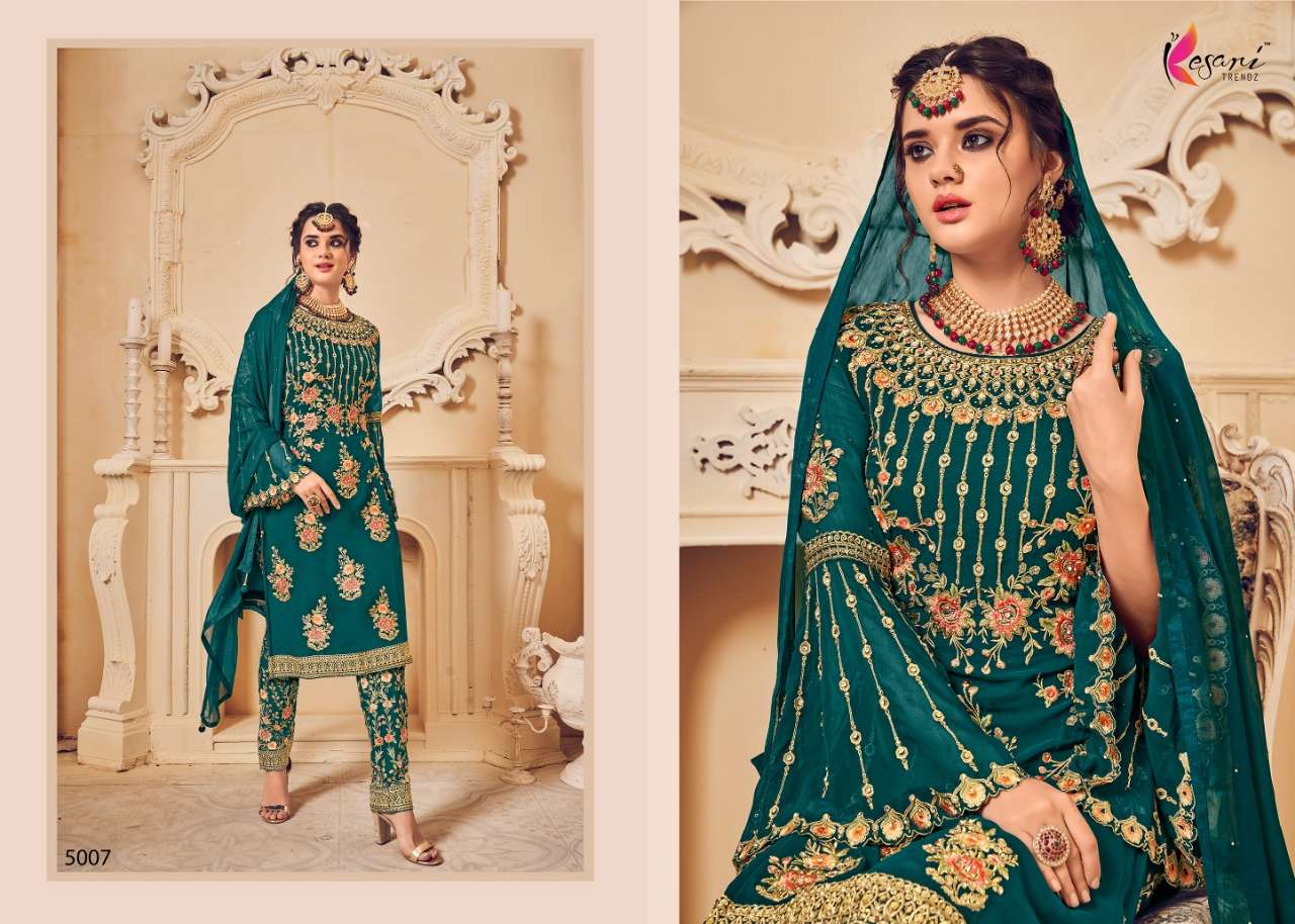 Kesari Presents  Simran  Vol 1  Designer Salwar Suits Collection