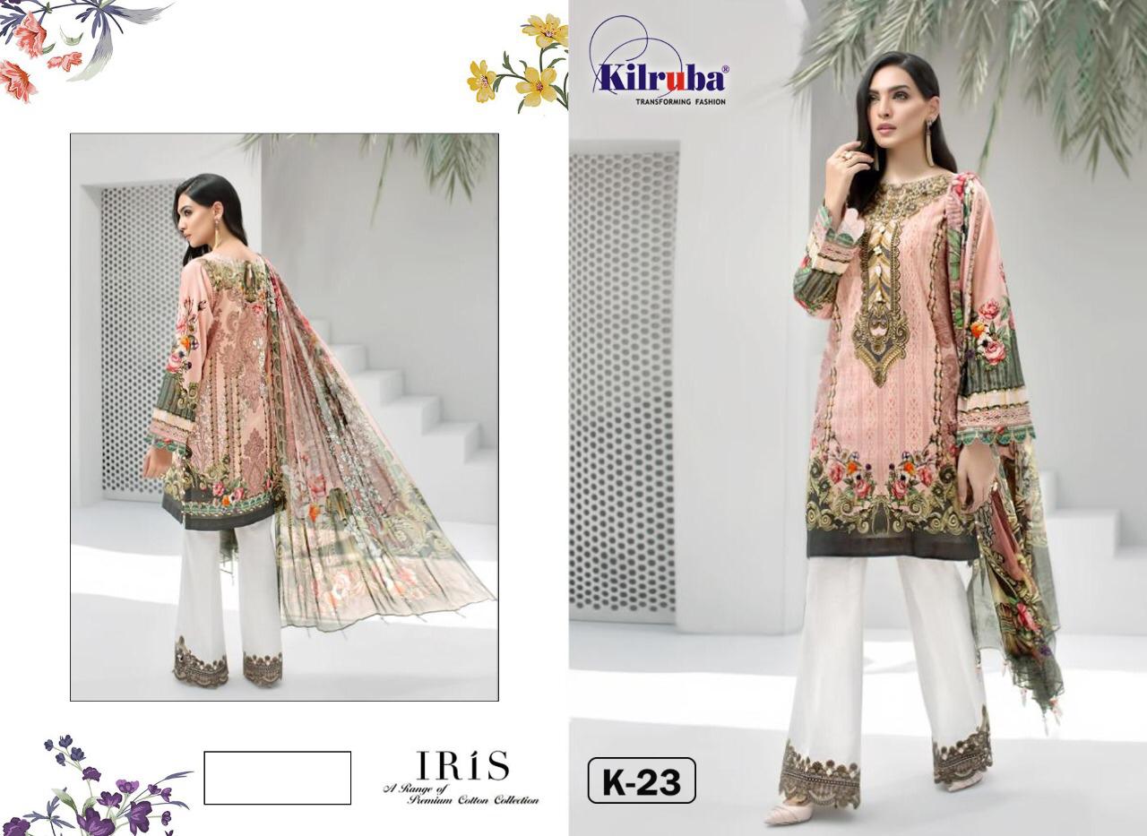 Kilruba Presents  Iris Lawn  Vol 20 Pakistani Salwar Suits