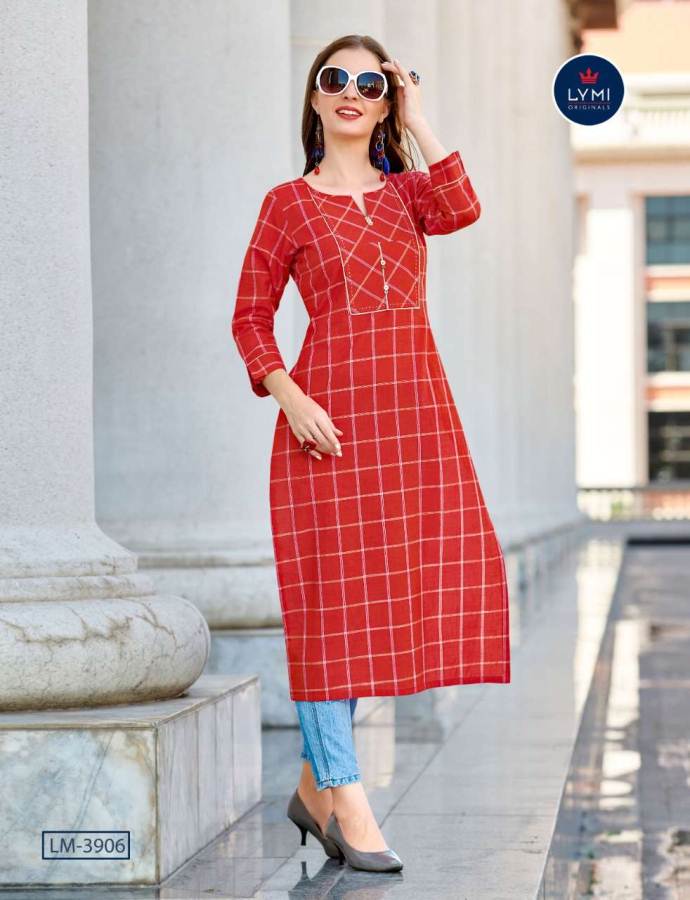 Lymi Presents  Grass Casual Wear Kurti