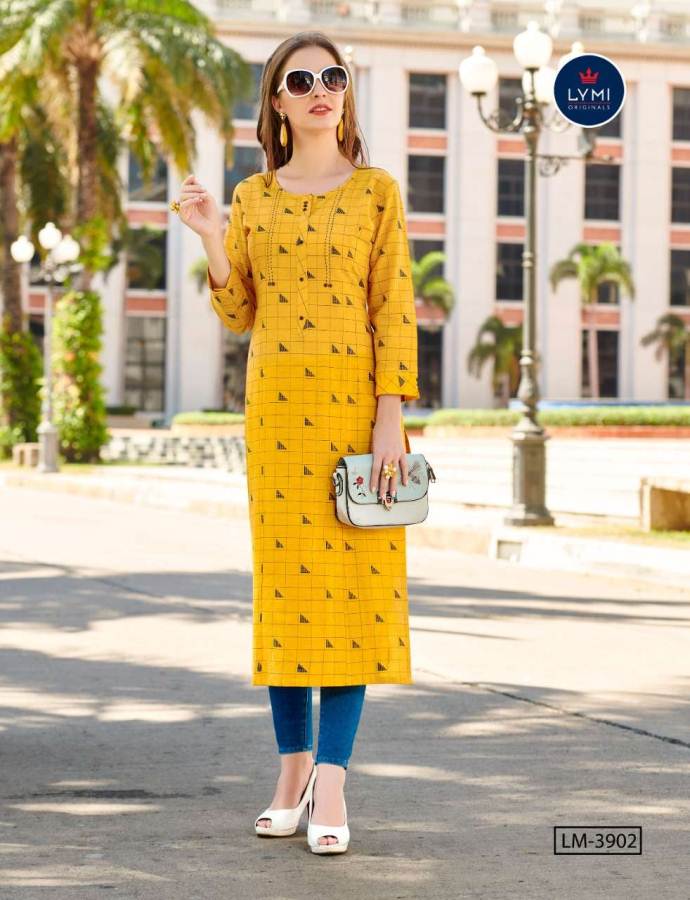 Lymi Presents  Grass Casual Wear Kurti