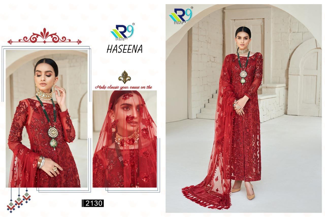 R9 Presents Haseena Pakistani Salwar Suits