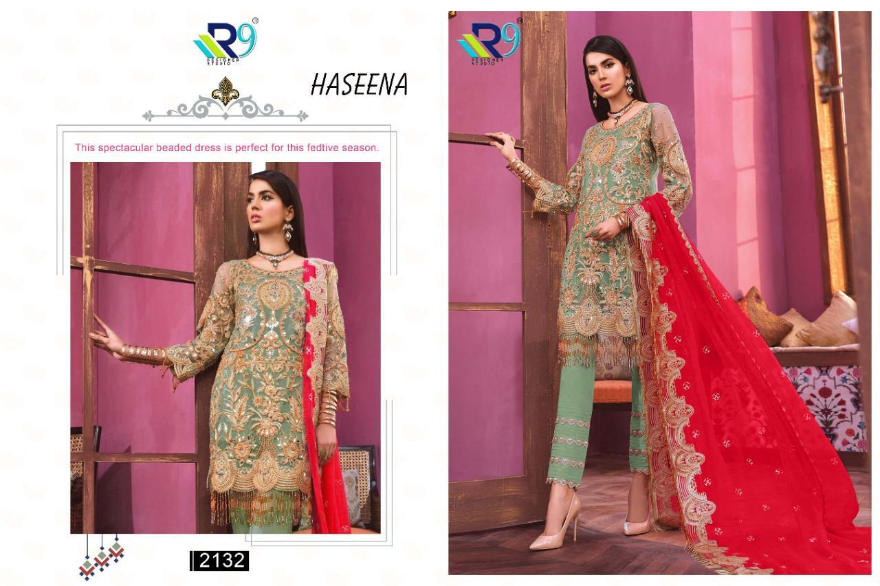 R9 Presents Haseena Pakistani Salwar Suits