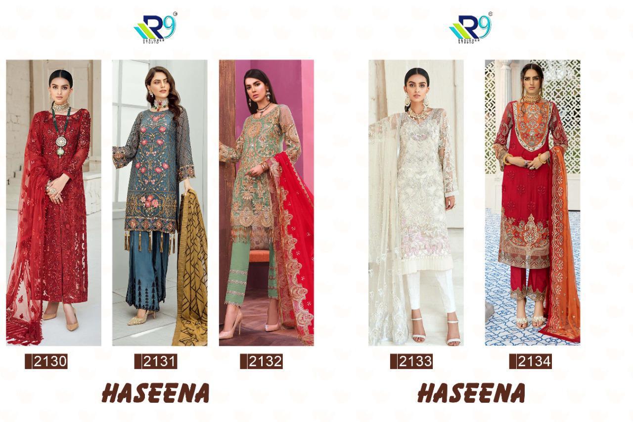 R9 Presents Haseena Pakistani Salwar Suits