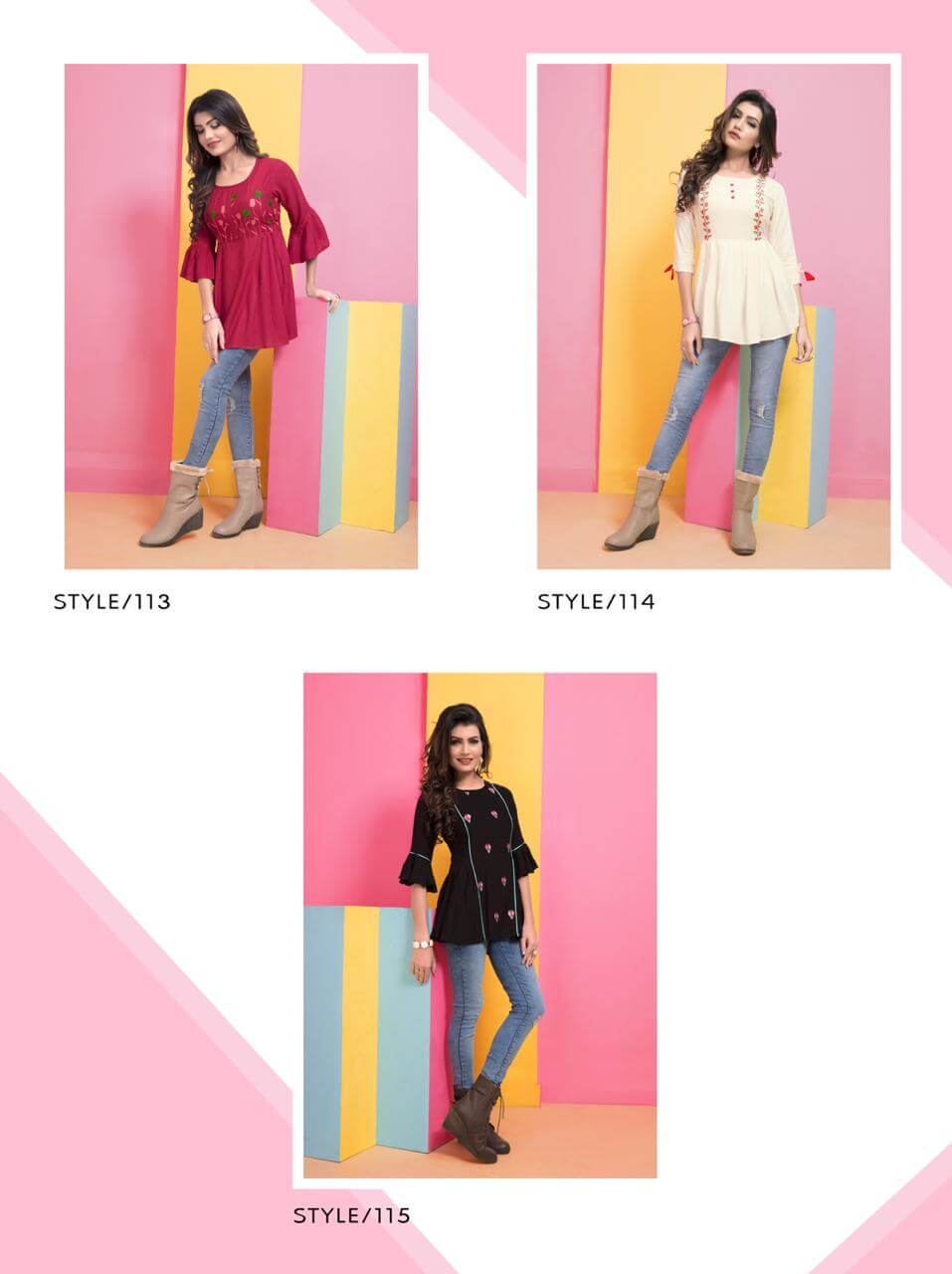 Rijiya Trends Present Jolly Vol 3 Top Catalogue