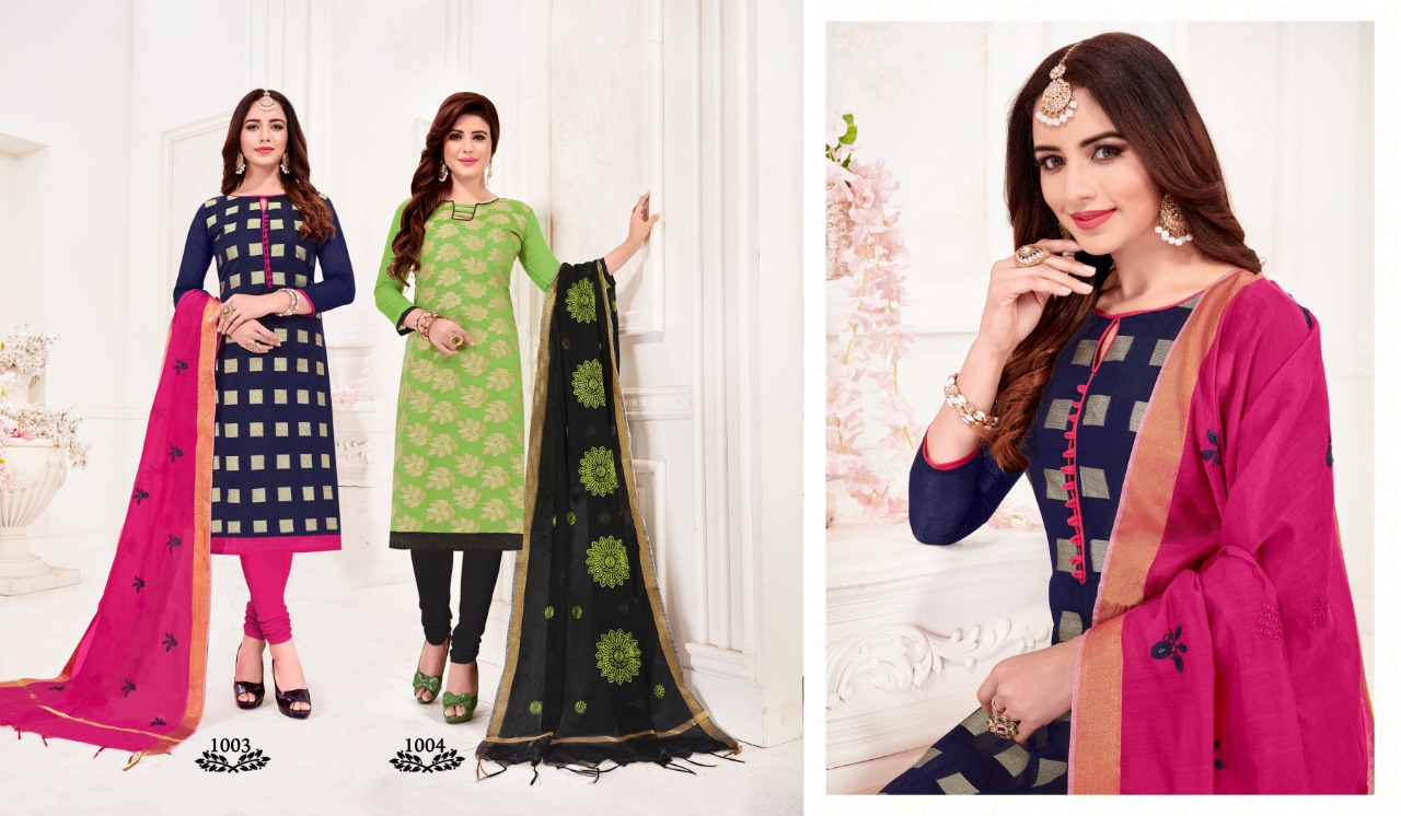 Rnx Presents Bindiya Designer Dress Material