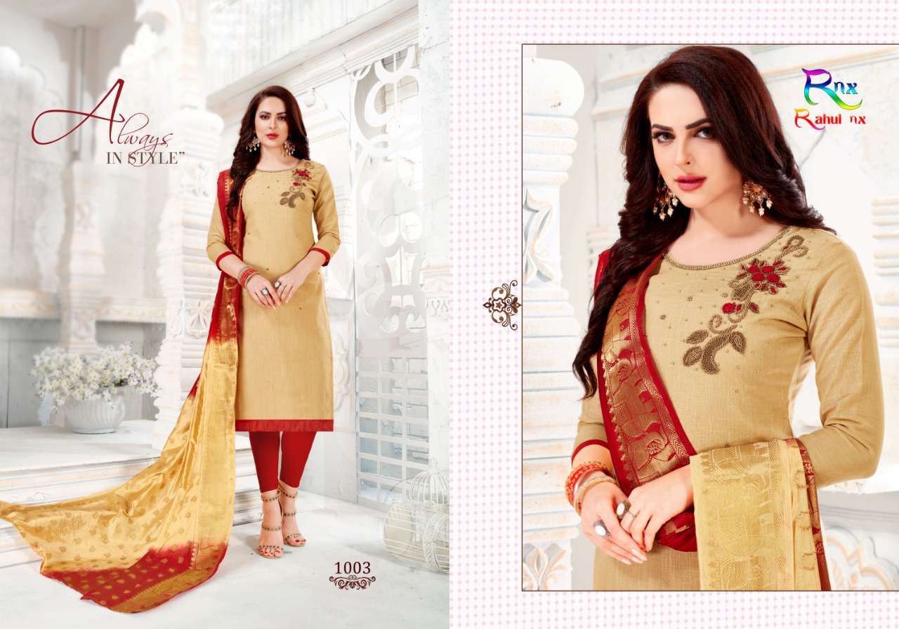 Rnx Presents Kulfi Designer Dress Material