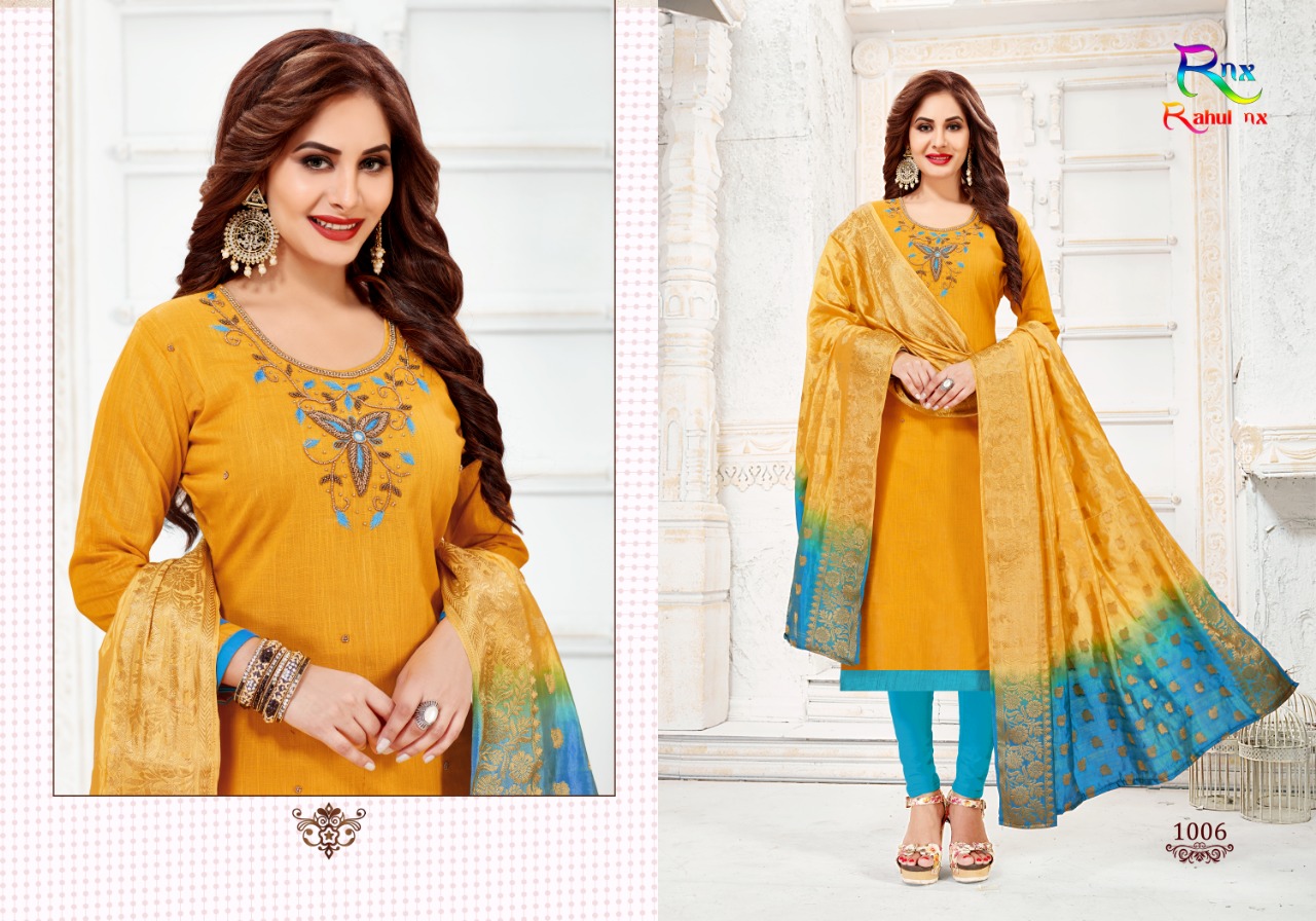 Rnx Presents Kulfi Designer Dress Material