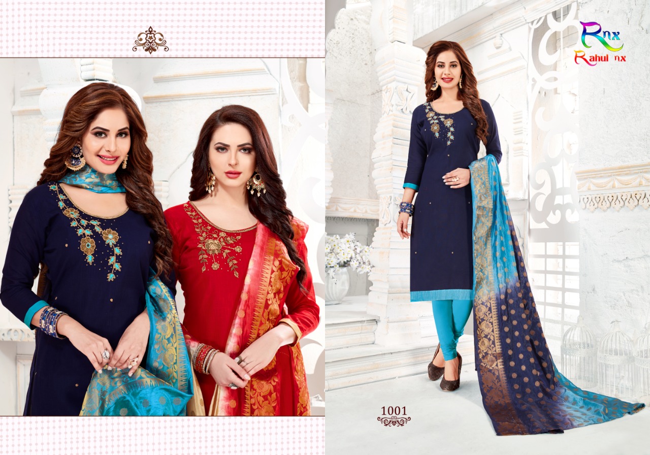 Rnx Presents Kulfi Designer Dress Material