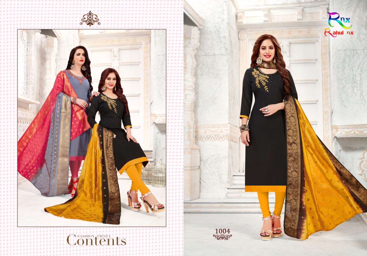 Rnx Presents Kulfi Designer Dress Material