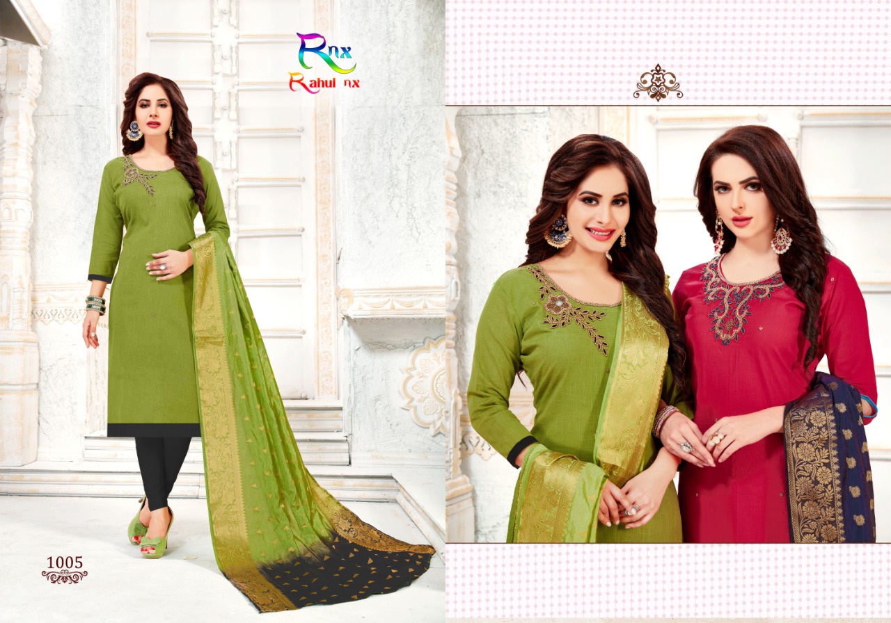 Rnx Presents Kulfi Designer Dress Material