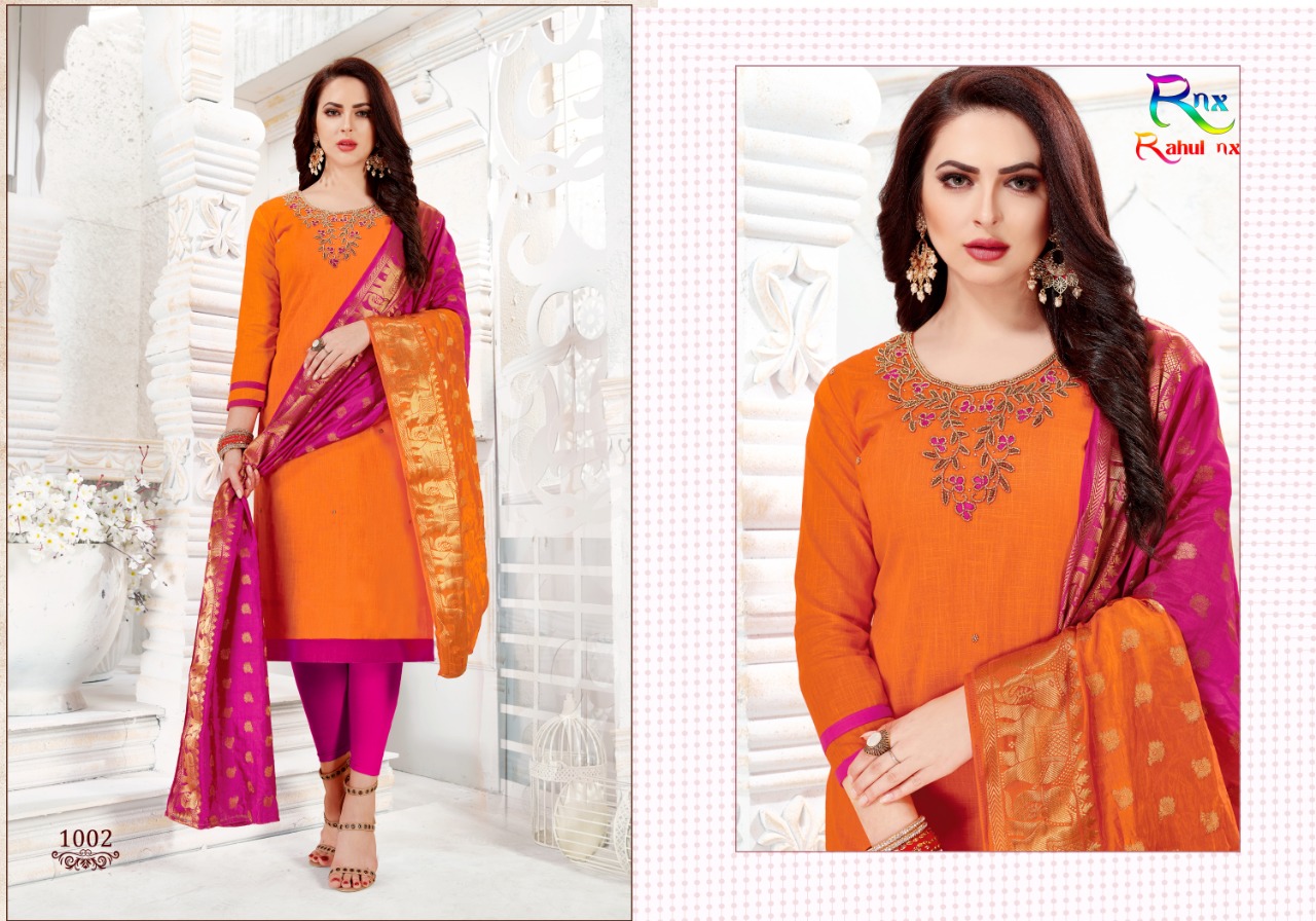 Rnx Presents Kulfi Designer Dress Material